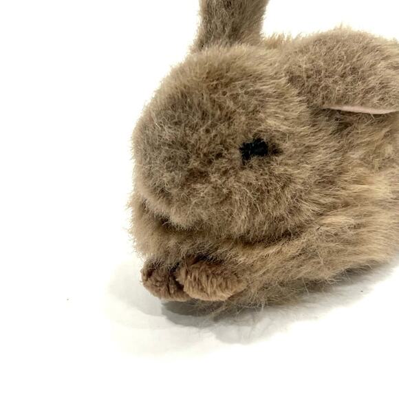 Vintage TY 1993 Realistic Fuzzy Bunny Toy Stuffed Animal #1 - Picture 2 of 10